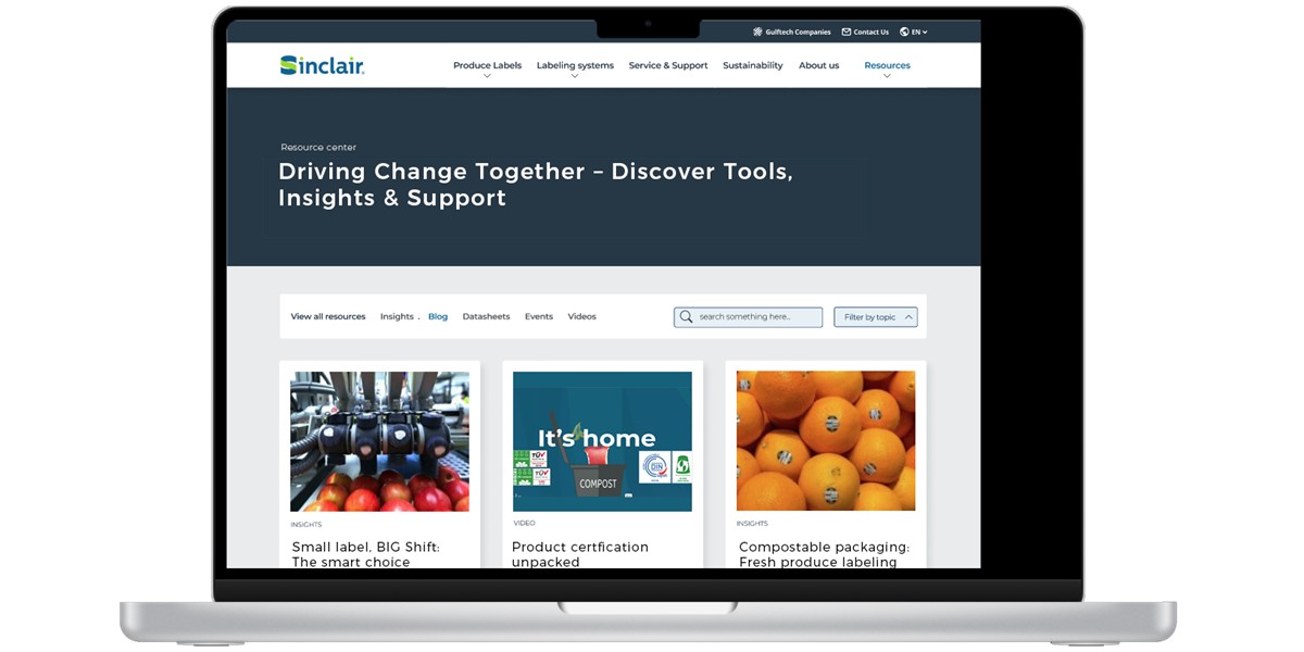 Sinclair presenta un hub di risorse didattiche